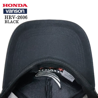 HONDA VANSON TWILL MESH CAP ホンダ バンソン コラボ ツイル メッシュ キャップ 帽子 hrv-2606