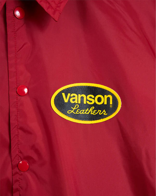 VANSON × MASSES NYLON JKT バンソン マシス ナイロン コーチジャケット msv-2601
