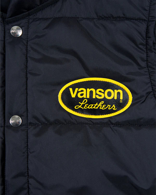 VANSON × MASSES NYLON VEST バンソン マシス ナイロン ダウン ベスト msv-2602