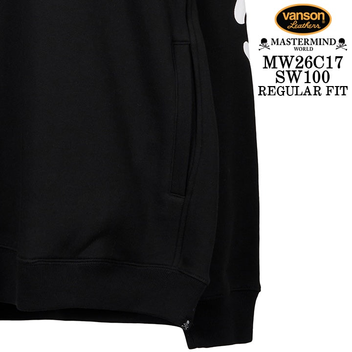 MASTERMIND VANSON CREWNECK SWEATSHIRT [REGULAR FIT] マスターマインド バンソン スウェット mw26c17-sw100