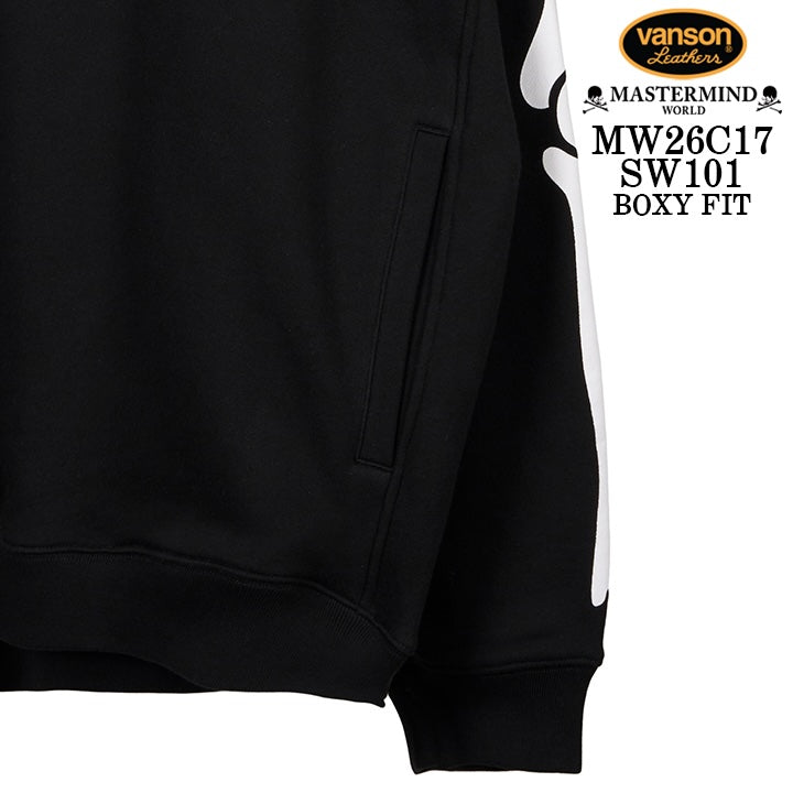 MASTERMIND VANSON CREWNECK SWEATSHIRT [BOXY FIT] マスターマインド バンソン スウェット mw26c17-sw101