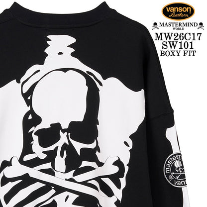 MASTERMIND VANSON CREWNECK SWEATSHIRT [BOXY FIT] マスターマインド バンソン スウェット mw26c17-sw101