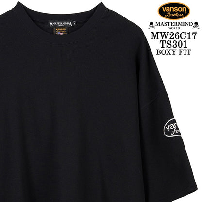 MASTERMIND VANSON Thermal S/S TEE [BOXY FIT] マスターマインド バンソン サーマル 半袖 Tシャツ mw26c17-ts301