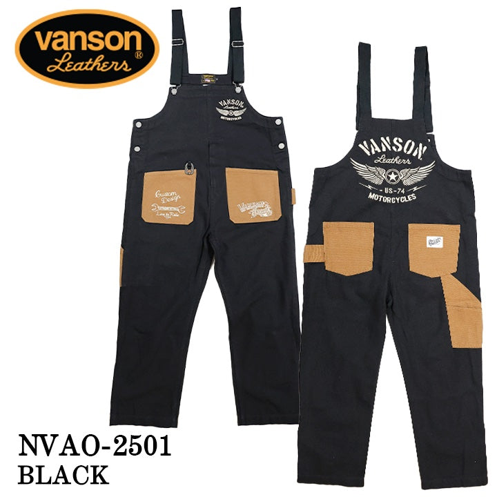 VANSON OVERALL バンソン オーバーオール nvao-2501