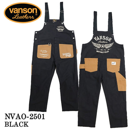 VANSON OVERALL バンソン オーバーオール nvao-2501