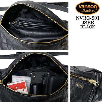 VANSON LEATHERS FANNY PACK バンソン レザー ファニーパック キルト ボディバッグ nvbg-901-9sbb