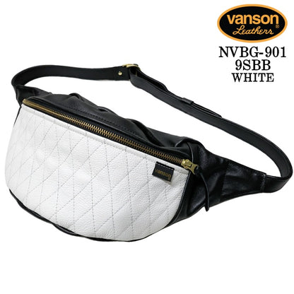 VANSON LEATHERS FANNY PACK バンソン レザー ファニーパック キルト ボディバッグ nvbg-901-9sbb