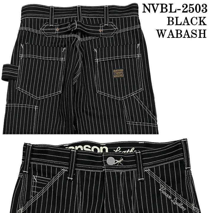 VANSON PAINTER PANTS バンソン ダブルニー ペインターパンツ nvbl-2503