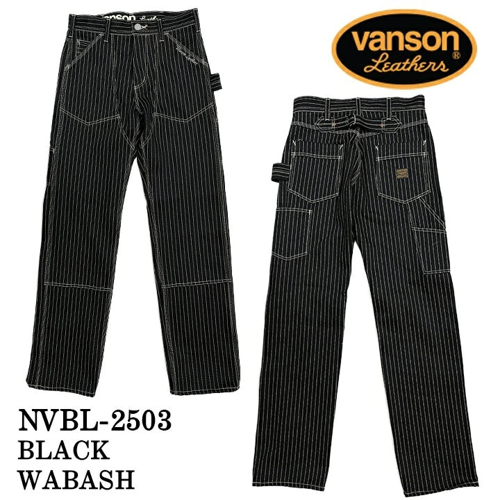 VANSON PAINTER PANTS バンソン ダブルニー ペインターパンツ nvbl-2503