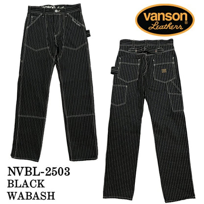 VANSON PAINTER PANTS バンソン ダブルニー ペインターパンツ nvbl-2503