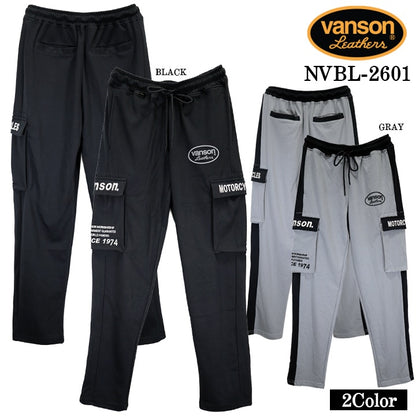 VANSON DRY MESH PANTS バンソン 接触冷感 ドライ メッシュ パンツ ボトムス nvbl-2601