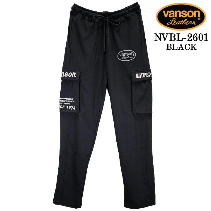 VANSON DRY MESH PANTS バンソン 接触冷感 ドライ メッシュ パンツ ボトムス nvbl-2601