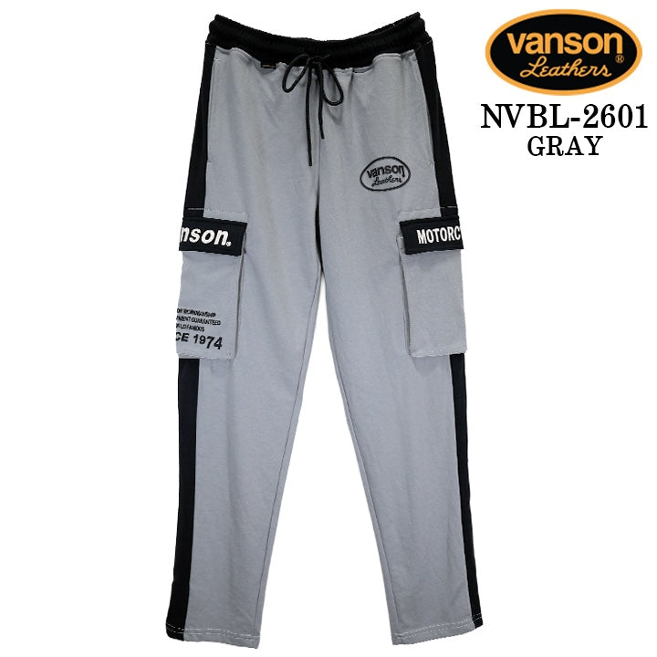 VANSON DRY MESH PANTS バンソン 接触冷感 ドライ メッシュ パンツ ボトムス nvbl-2601