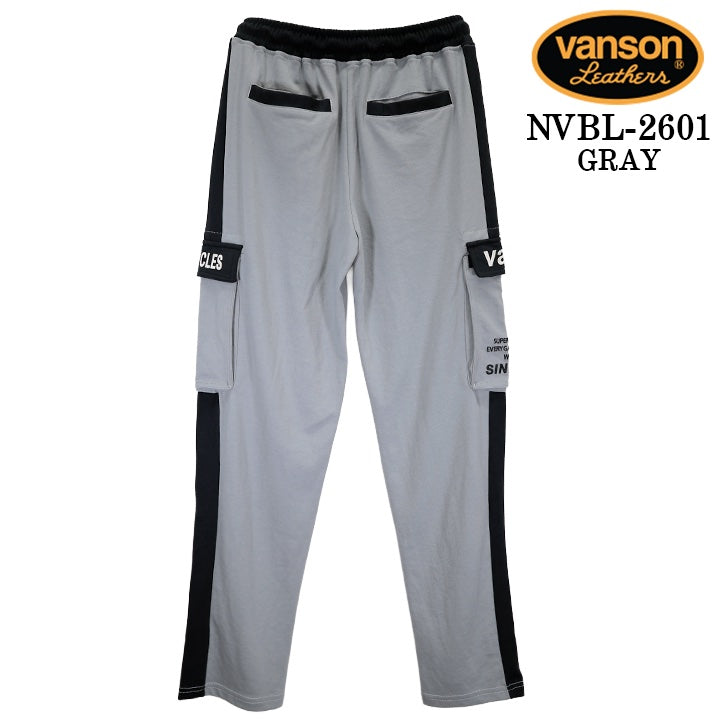 VANSON DRY MESH PANTS バンソン 接触冷感 ドライ メッシュ パンツ ボトムス nvbl-2601