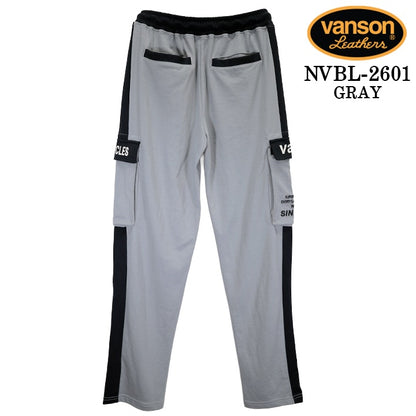 VANSON DRY MESH PANTS バンソン 接触冷感 ドライ メッシュ パンツ ボトムス nvbl-2601
