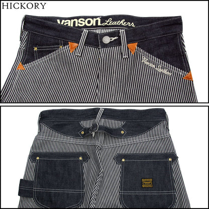 VANSON バンソン デニムペインターパンツ nvbl-301a