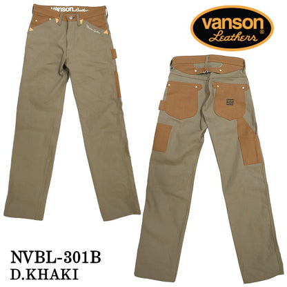 VANSON バンソン デニム ペインターパンツ nvbl-301b