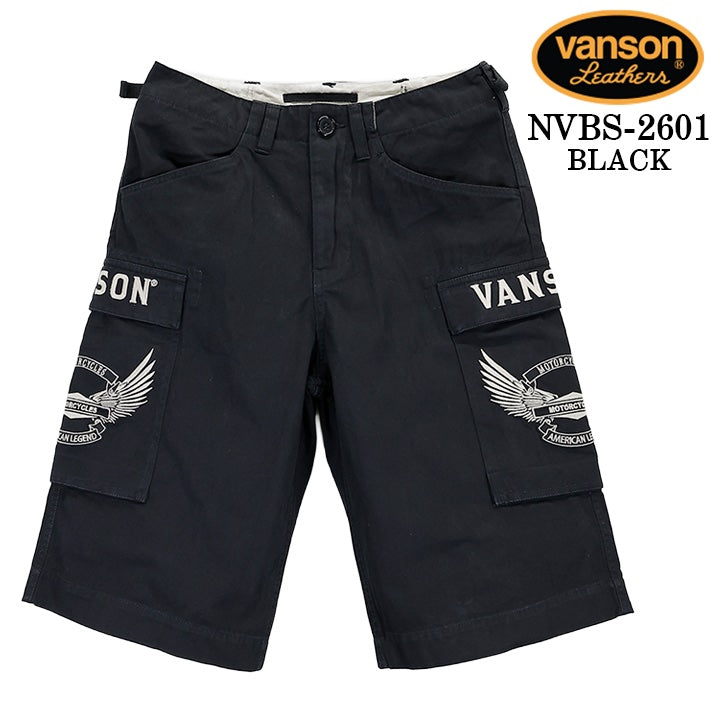 VANSON CARGO SHORT PANTバンソン カーゴ ショートパンツ nvbs-2601