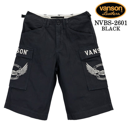 VANSON CARGO SHORT PANTバンソン カーゴ ショートパンツ nvbs-2601
