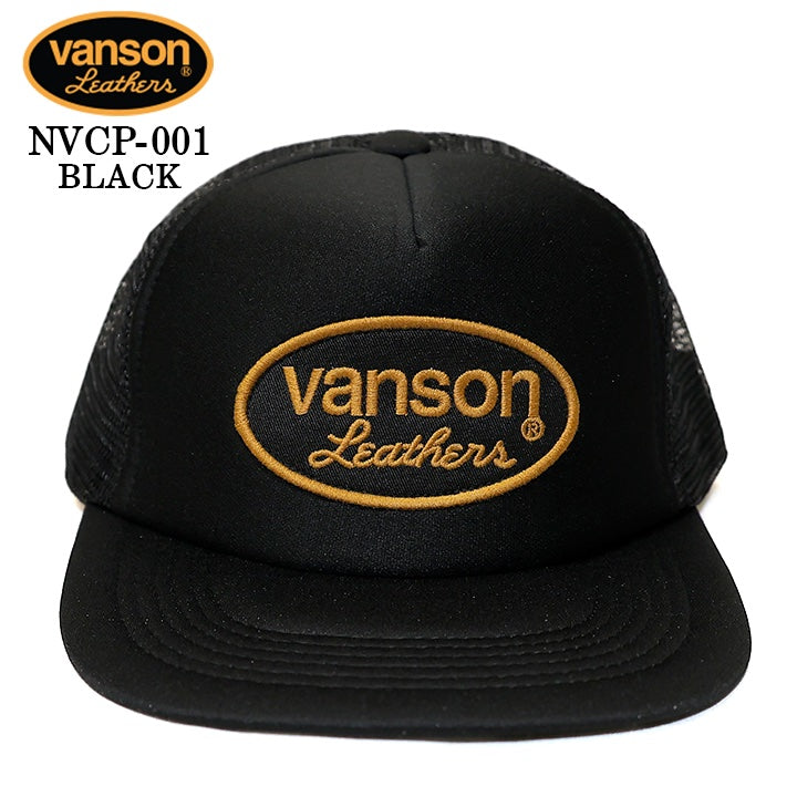 VANSON TRACKER MESH CAP STANDARD バンソン トラッカー メッシュ キャップ 帽子 定番 nvcp-001