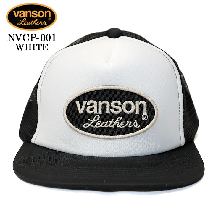 VANSON TRACKER MESH CAP STANDARD バンソン トラッカー メッシュ キャップ 帽子 定番 nvcp-001