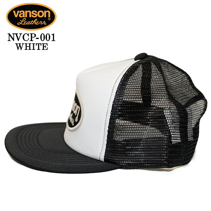 VANSON TRACKER MESH CAP STANDARD バンソン トラッカー メッシュ キャップ 帽子 定番 nvcp-001