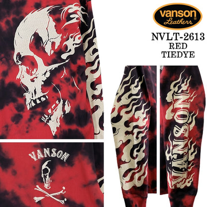 VANSON TEE L/S T-SHIRT バンソン 天竺 ロンT 長袖Tシャツ メンズ nvlt-2613