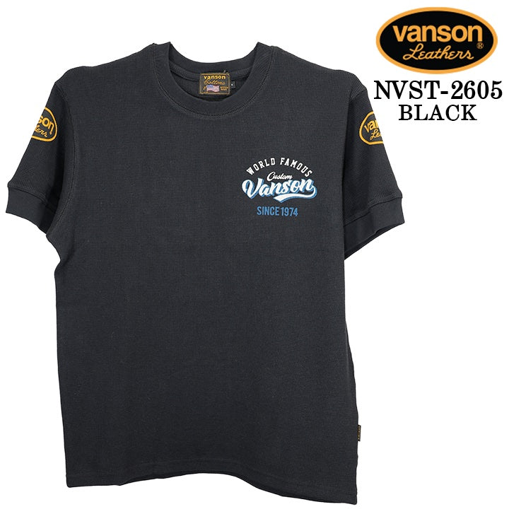VANSON TEE THERMAL S/S T-SHIRT バンソン サーマル 半袖 Tシャツ nvst-2605