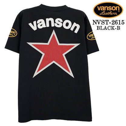 VANSON TEE S/S T-SHIRT PREMIUM バンソン 天竺 半袖 Tシャツ プレミアム nvst-2615