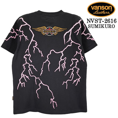 VANSON TEE S/S T-SHIRT PREMIUM バンソン 天竺 半袖 Tシャツ プレミアム nvst-2616