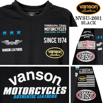 VANSON SET UP TRAINING WEAR バンソン セットアップ トレーニング ウェア nvsu-2601