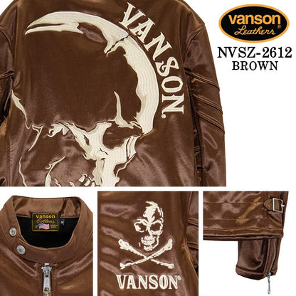 VANSON BONDING RIDERS JACKET バンソン ボンディング ライダース ジャケット nvsz-2612