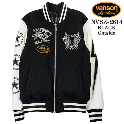 VANSON REVERSIBLE STADIUM JUMPER バンソン リバーシブル スタジャン スタジアムジャンパー nvsz-2614-1