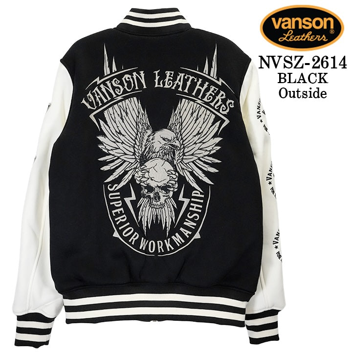 VANSON REVERSIBLE STADIUM JUMPER バンソン リバーシブル スタジャン スタジアムジャンパー nvsz-2614-1