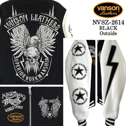VANSON REVERSIBLE STADIUM JUMPER バンソン リバーシブル スタジャン スタジアムジャンパー nvsz-2614-1