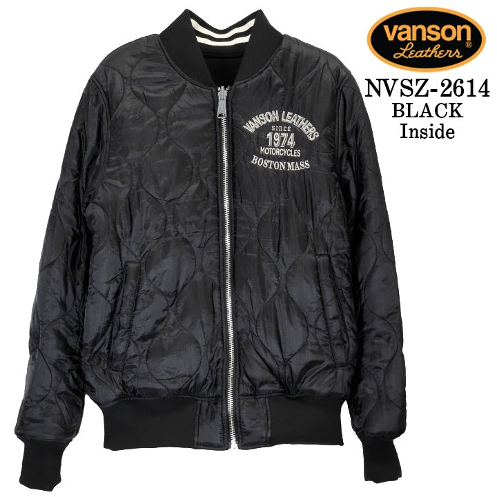 VANSON REVERSIBLE STADIUM JUMPER バンソン リバーシブル スタジャン スタジアムジャンパー nvsz-2614-1