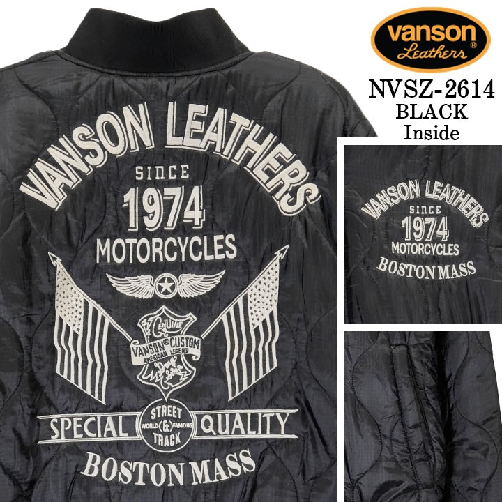 VANSON REVERSIBLE STADIUM JUMPER バンソン リバーシブル スタジャン スタジアムジャンパー nvsz-2614-1