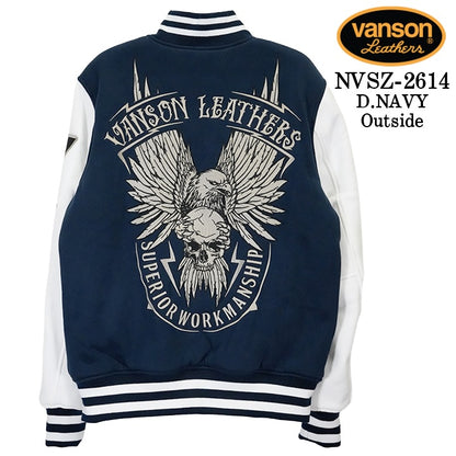 VANSON REVERSIBLE STADIUM JUMPER バンソン リバーシブル スタジャン スタジアムジャンパー nvsz-2614-2