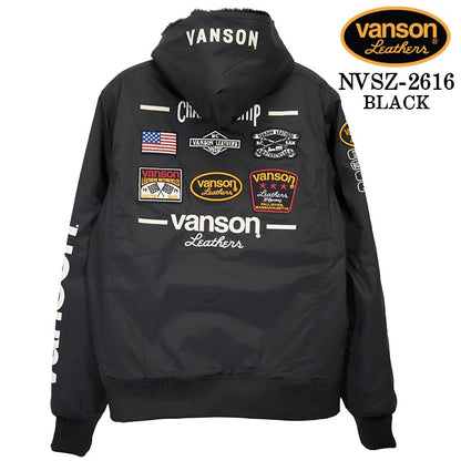 VANSON WARM JACKET バンソン 裏ファー ウォーム ジャケット nvsz-2616